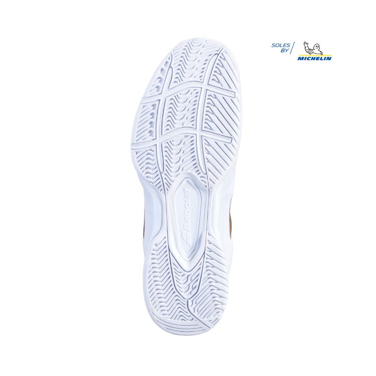 Babolat | SFX 3 All Court Wimbledon Men's Shoes-White/Gold