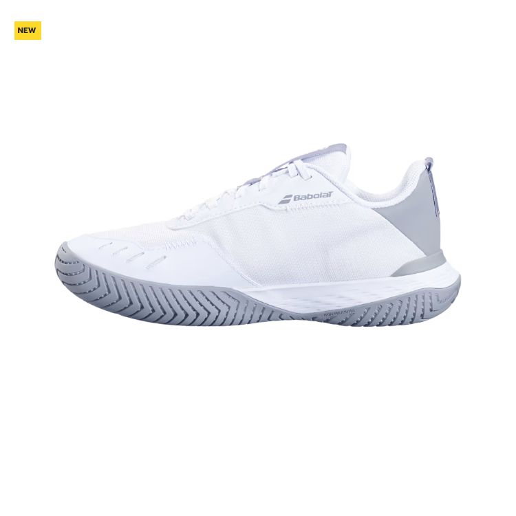 Babolat | SFX Evo All Court Women's Shoes-White/Lunar Gray