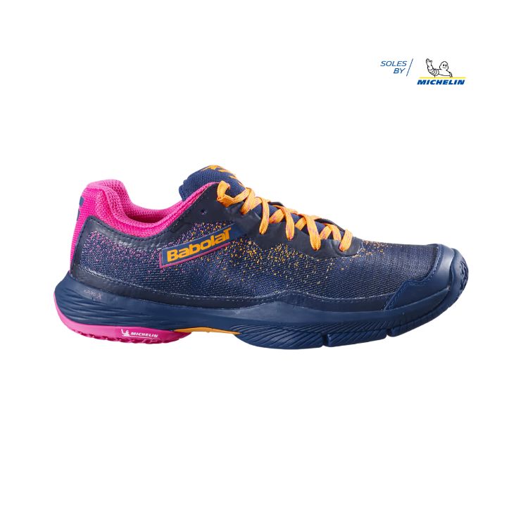 Babolat | Jet Ritma Women's Shoes-Insignia Blue/Roseberry