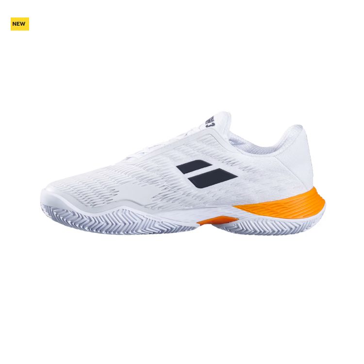 Babolat | Propulse Fury 3 Clay B.Paire Men's Shoes-White/Orange