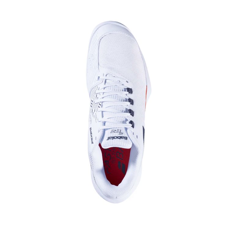 Babolat | Jet Tere 2 All Court Men's Shoes-White/Strike Red